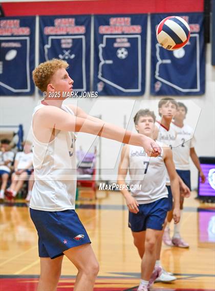 Thumbnail 3 in Gilbert Classical Academy @ Scottsdale Christian Academy (AIA 3A Round 1 Playoff) photogallery.