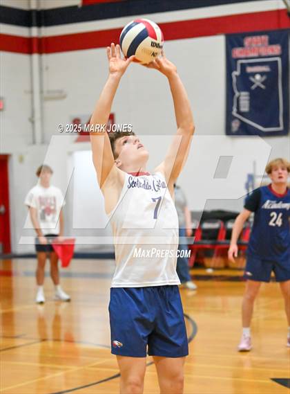 Thumbnail 1 in Gilbert Classical Academy @ Scottsdale Christian Academy (AIA 3A Round 1 Playoff) photogallery.