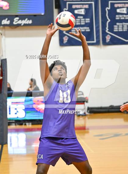Thumbnail 1 in Gilbert Classical Academy @ Scottsdale Christian Academy (AIA 3A Round 1 Playoff) photogallery.