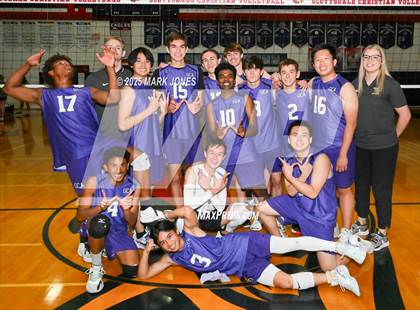 Thumbnail 1 in Gilbert Classical Academy @ Scottsdale Christian Academy (AIA 3A Round 1 Playoff) photogallery.