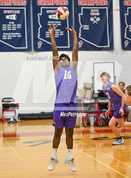 Thumbnail 1 in Gilbert Classical Academy @ Scottsdale Christian Academy (AIA 3A Round 1 Playoff) photogallery.