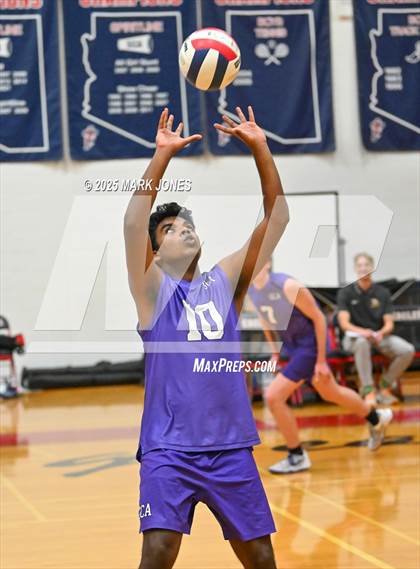 Thumbnail 2 in Gilbert Classical Academy @ Scottsdale Christian Academy (AIA 3A Round 1 Playoff) photogallery.