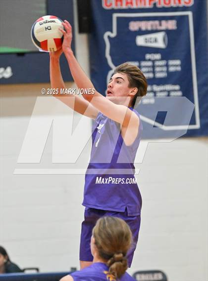Thumbnail 1 in Gilbert Classical Academy @ Scottsdale Christian Academy (AIA 3A Round 1 Playoff) photogallery.