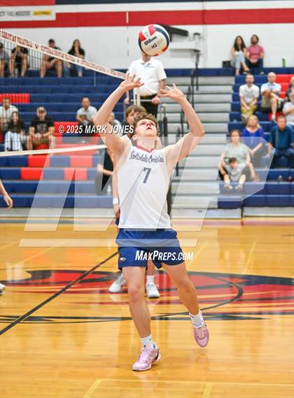 Thumbnail 1 in Gilbert Classical Academy @ Scottsdale Christian Academy (AIA 3A Round 1 Playoff) photogallery.
