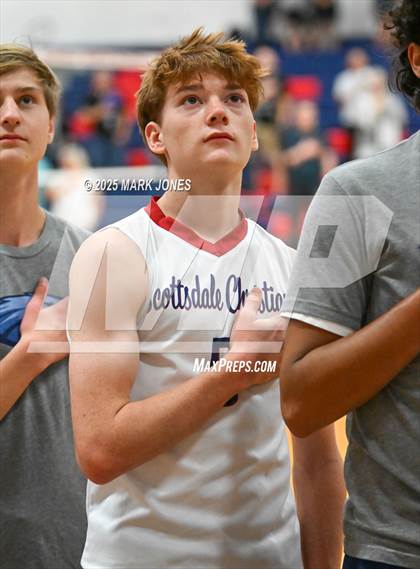 Thumbnail 3 in Gilbert Classical Academy @ Scottsdale Christian Academy (AIA 3A Round 1 Playoff) photogallery.