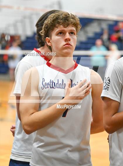 Thumbnail 3 in Gilbert Classical Academy @ Scottsdale Christian Academy (AIA 3A Round 1 Playoff) photogallery.