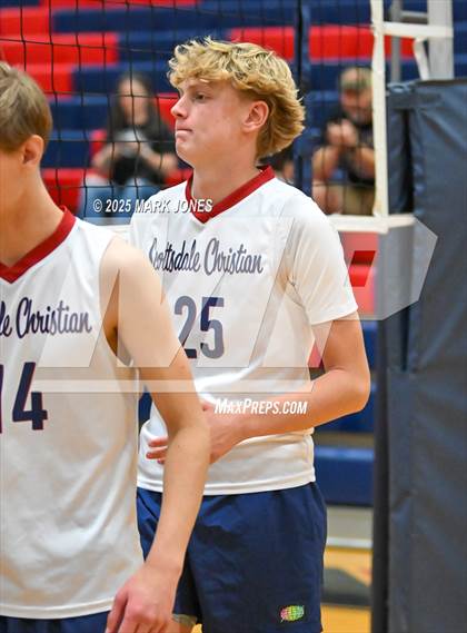 Thumbnail 2 in Gilbert Classical Academy @ Scottsdale Christian Academy (AIA 3A Round 1 Playoff) photogallery.