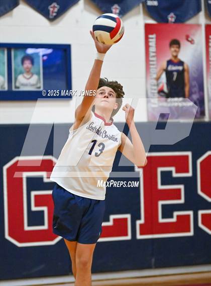 Thumbnail 1 in Gilbert Classical Academy @ Scottsdale Christian Academy (AIA 3A Round 1 Playoff) photogallery.