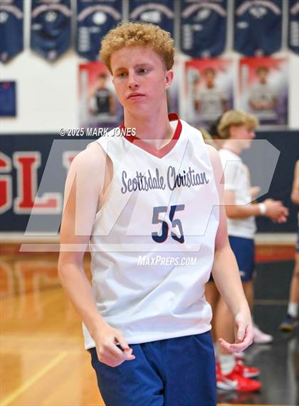 Thumbnail 3 in Gilbert Classical Academy @ Scottsdale Christian Academy (AIA 3A Round 1 Playoff) photogallery.