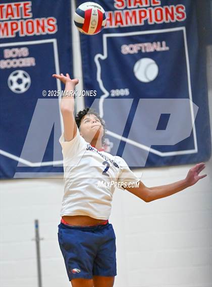 Thumbnail 2 in Gilbert Classical Academy @ Scottsdale Christian Academy (AIA 3A Round 1 Playoff) photogallery.