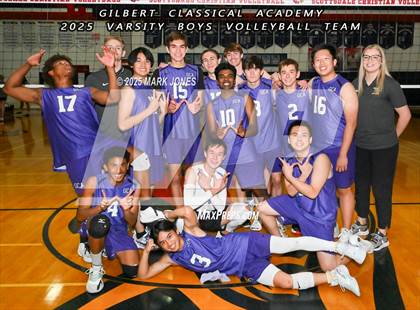 Thumbnail 2 in Gilbert Classical Academy @ Scottsdale Christian Academy (AIA 3A Round 1 Playoff) photogallery.