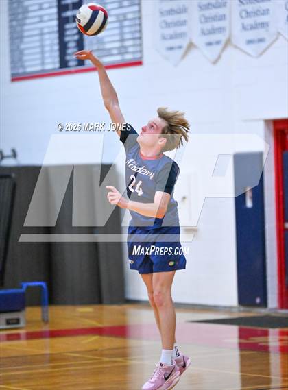Thumbnail 3 in Gilbert Classical Academy @ Scottsdale Christian Academy (AIA 3A Round 1 Playoff) photogallery.