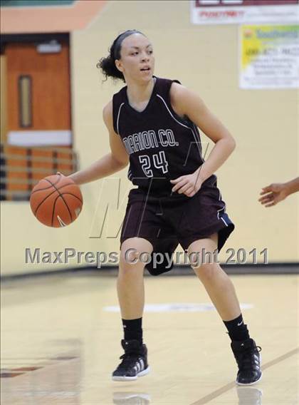 Thumbnail 2 in Marion County vs. St. Johns (Nike Tournament of Champions) photogallery.