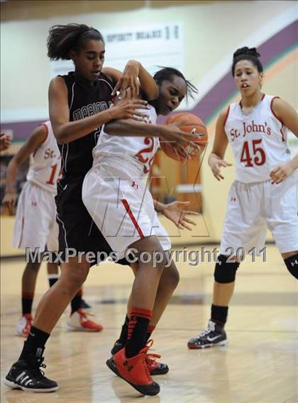 Thumbnail 2 in Marion County vs. St. Johns (Nike Tournament of Champions) photogallery.