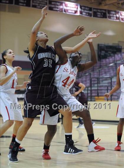 Thumbnail 3 in Marion County vs. St. Johns (Nike Tournament of Champions) photogallery.