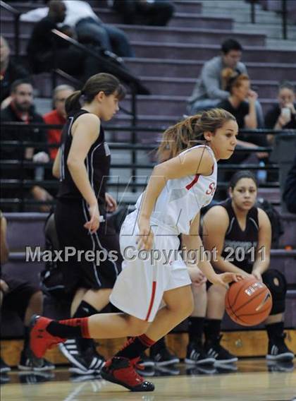 Thumbnail 1 in Marion County vs. St. Johns (Nike Tournament of Champions) photogallery.
