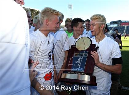 Thumbnail 1 in Air Academy vs. The Classical Academy (CHSAA 4A Final) photogallery.