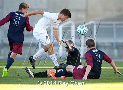 Thumbnail 2 in Air Academy vs. The Classical Academy (CHSAA 4A Final) photogallery.