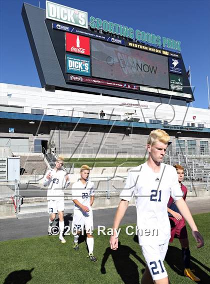 Thumbnail 3 in Air Academy vs. The Classical Academy (CHSAA 4A Final) photogallery.
