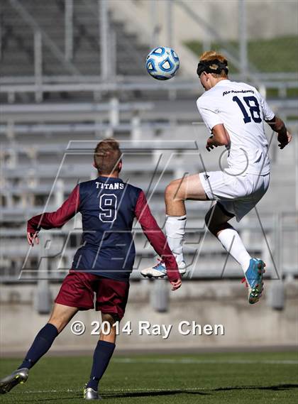 Thumbnail 3 in Air Academy vs. The Classical Academy (CHSAA 4A Final) photogallery.