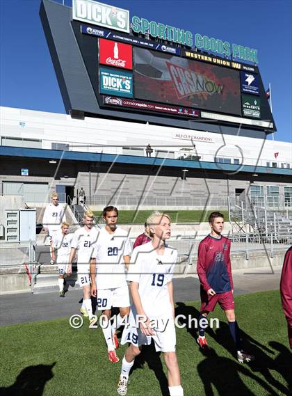 Thumbnail 1 in Air Academy vs. The Classical Academy (CHSAA 4A Final) photogallery.