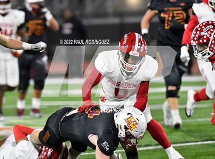 Thumbnail 1 in Pasadena vs El Modena (CIF SS Division 3 First Round Playoff) photogallery.