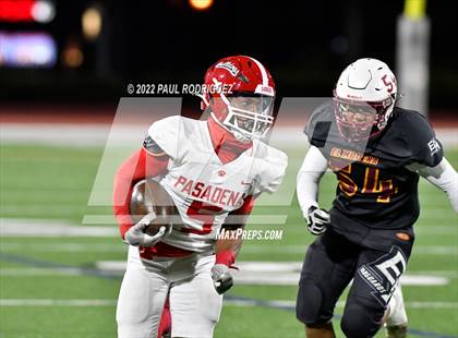 Thumbnail 2 in Pasadena vs El Modena (CIF SS Division 3 First Round Playoff) photogallery.