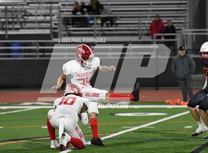 Thumbnail 2 in Pasadena vs El Modena (CIF SS Division 3 First Round Playoff) photogallery.