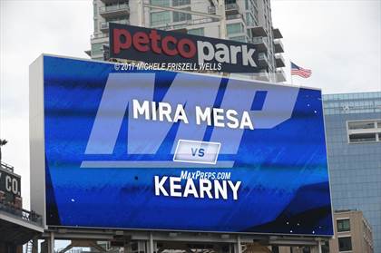 Thumbnail 2 in Mira Mesa vs. Kearny @ Petco Park photogallery.