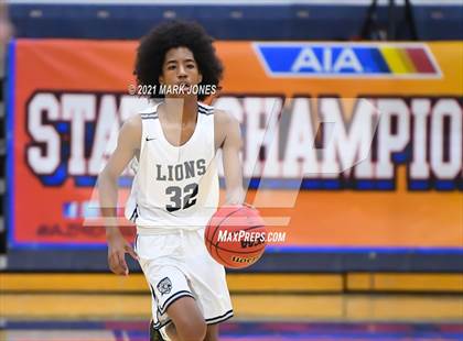 Thumbnail 3 in St. David vs. North Valley Christian Academy  (AIA 1A Semifinal) photogallery.