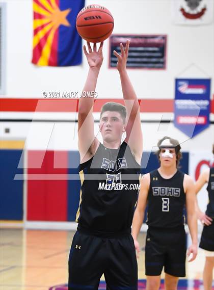 Thumbnail 3 in St. David vs. North Valley Christian Academy  (AIA 1A Semifinal) photogallery.