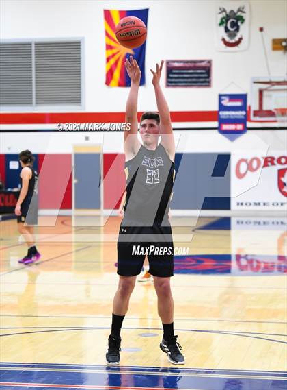 Thumbnail 2 in St. David vs. North Valley Christian Academy  (AIA 1A Semifinal) photogallery.