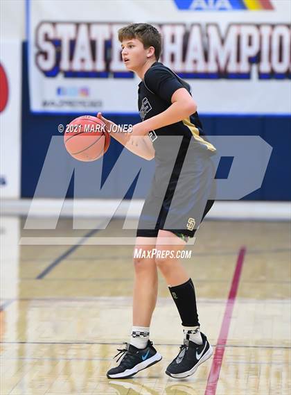 Thumbnail 1 in St. David vs. North Valley Christian Academy  (AIA 1A Semifinal) photogallery.