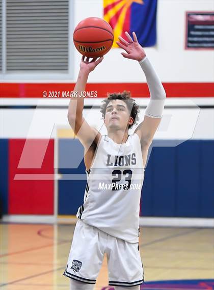 Thumbnail 1 in St. David vs. North Valley Christian Academy  (AIA 1A Semifinal) photogallery.