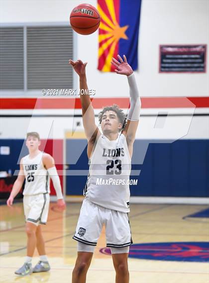 Thumbnail 3 in St. David vs. North Valley Christian Academy  (AIA 1A Semifinal) photogallery.