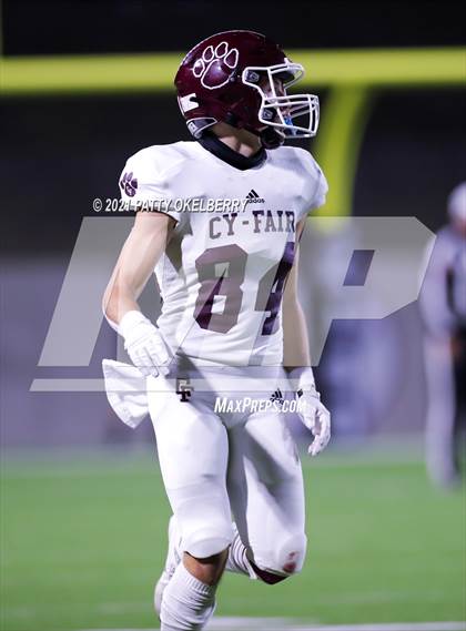 Thumbnail 2 in Cy-Fair @ Tompkins (UIL 6A D1 Area Playoff) photogallery.