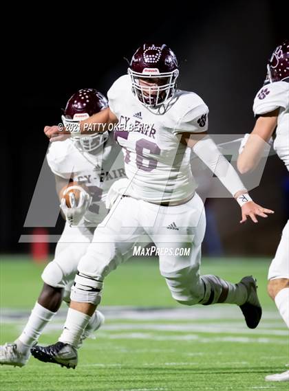Thumbnail 3 in Cy-Fair @ Tompkins (UIL 6A D1 Area Playoff) photogallery.