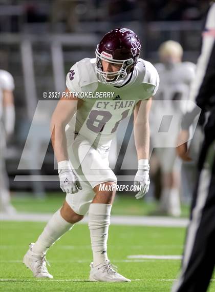 Thumbnail 2 in Cy-Fair @ Tompkins (UIL 6A D1 Area Playoff) photogallery.