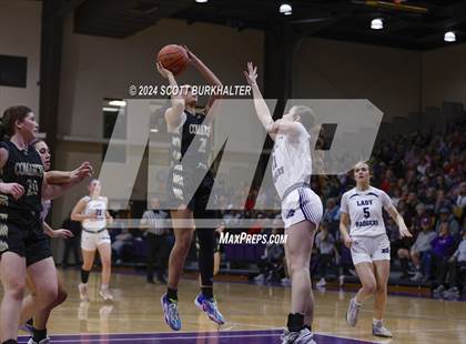 Thumbnail 2 in Merkel vs. Comanche (UIL Basketball 3A Area) photogallery.