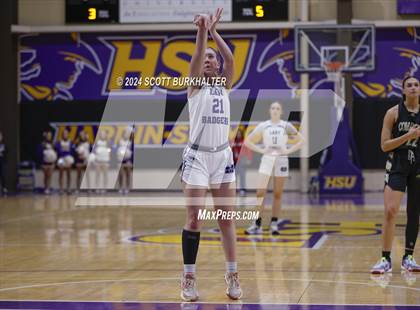 Thumbnail 2 in Merkel vs. Comanche (UIL Basketball 3A Area) photogallery.