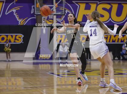 Thumbnail 1 in Merkel vs. Comanche (UIL Basketball 3A Area) photogallery.