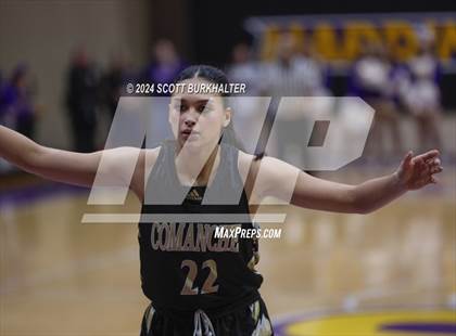 Thumbnail 2 in Merkel vs. Comanche (UIL Basketball 3A Area) photogallery.