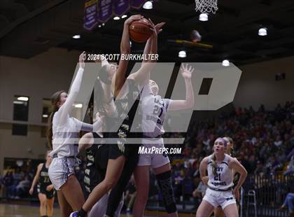 Thumbnail 2 in Merkel vs. Comanche (UIL Basketball 3A Area) photogallery.