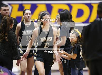 Thumbnail 2 in Merkel vs. Comanche (UIL Basketball 3A Area) photogallery.