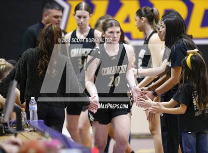 Thumbnail 1 in Merkel vs. Comanche (UIL Basketball 3A Area) photogallery.