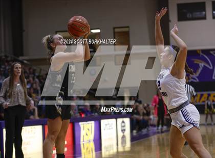 Thumbnail 2 in Merkel vs. Comanche (UIL Basketball 3A Area) photogallery.