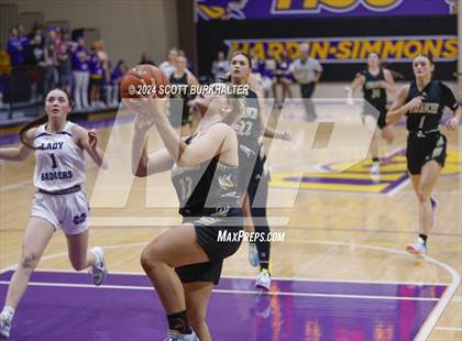 Thumbnail 3 in Merkel vs. Comanche (UIL Basketball 3A Area) photogallery.
