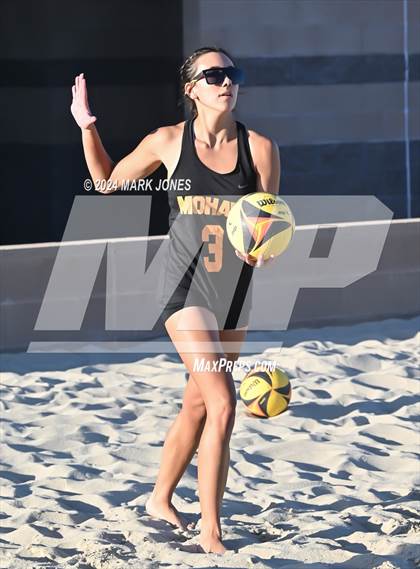 Thumbnail 1 in Mohave vs. Estrella Foothills (AIA DII Pairs Round 1 Playoff) photogallery.