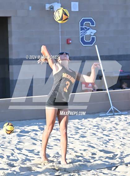 Thumbnail 1 in Mohave vs. Estrella Foothills (AIA DII Pairs Round 1 Playoff) photogallery.