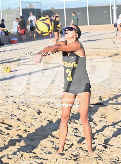 Thumbnail 1 in Mohave vs. Estrella Foothills (AIA DII Pairs Round 1 Playoff) photogallery.